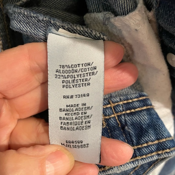 Blue Denim Jacket by One 5 One - Picture 4 of 5